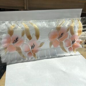 Sydenstricker fused glass platter